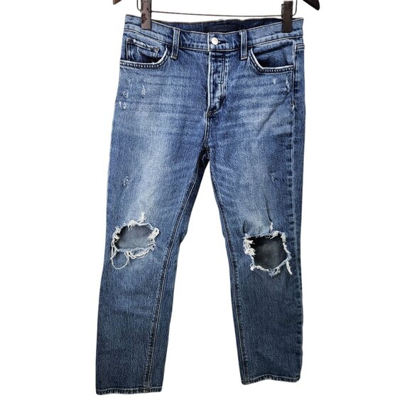 Joe's Jeans Button-Fly Mid-Rise Slim Boyfriend The Scout Womens‎ Size 27 - Picture 11 of 11